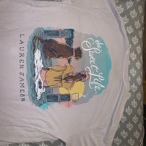 Lauren James pink Tshirt
